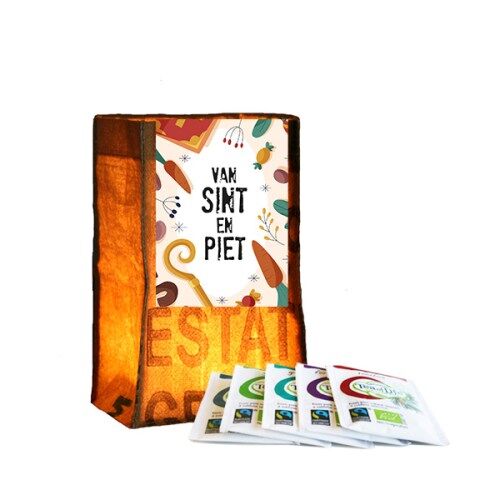 Tealight Van Sint en Piet SuperWaste